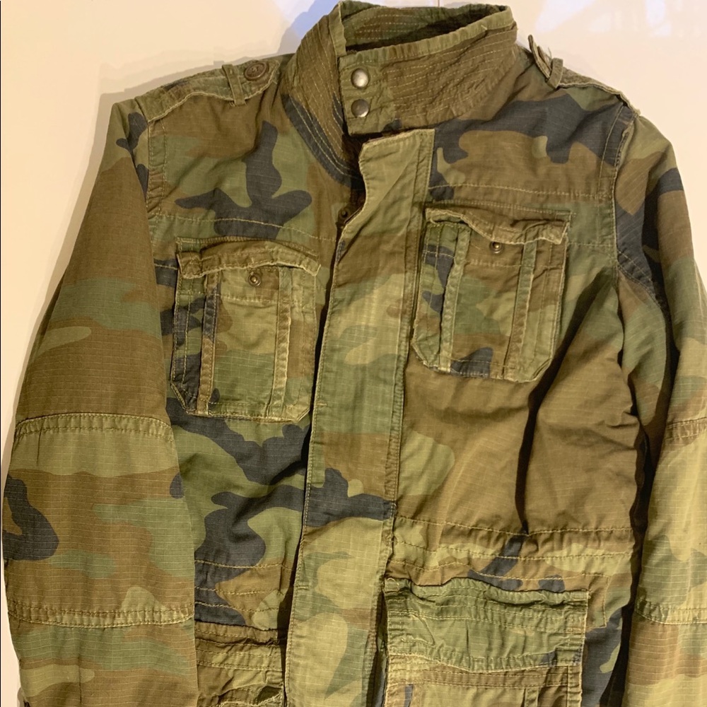 Army fatigue coat